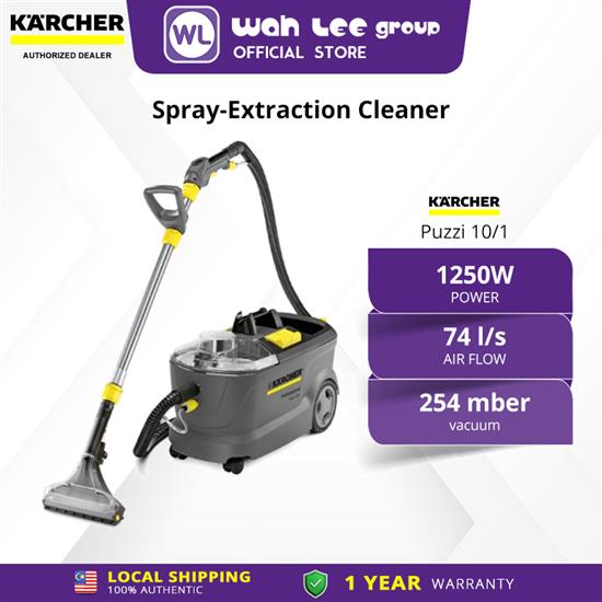 Picture of KARCHER SPRAY EXTRACTION VACUUM CLEANER PUZZI 10/1 *EU 1.100-130.0