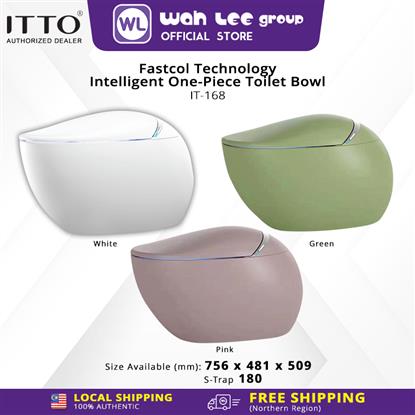 Picture of  ITTO IT-168 Smart Intelligent One-Piece Toilet Bowl S-TRAP 250mm