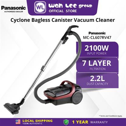 Picture of PANA VACUUM CLEANER MC-CL607RV47