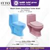 Picture of ITTO Wash Down One-Piece Children Toilet Bowl 8" S-Trap IT-3050A IT-3051A
