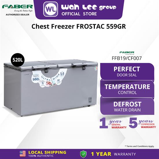 Picture of FABER FREEZER FROSTAC 559GR 520 LITRE