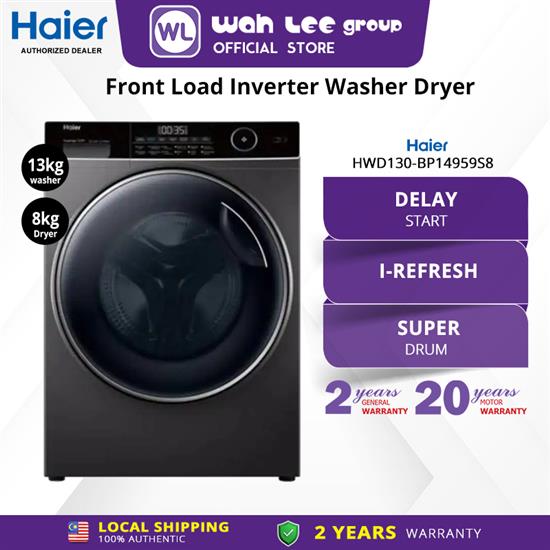 Picture of HAIER WASHER DRYER HWD130-BP14959S8 13KG/8KG