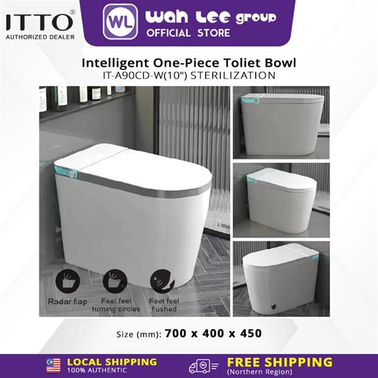 Picture of ITTO Intelligent One-Piece Smart Toilet Bowl with Sterilization IT-A90CD-W 250mm S-Trap