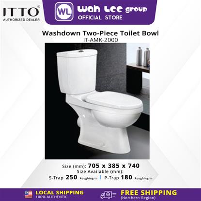 Picture of ITTO Washdown Two-Piece Toilet IT-AMK-2000 250mm S-Trap 
