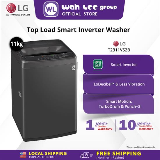 Picture of LG Washer T-2311VS2B (11 KG)