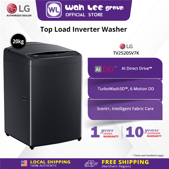 Picture of LG WASHER TV2520SV7K (20KG)
