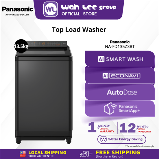 Picture of PANASONIC WASHER NA-FD135Z3BT 13.5KG