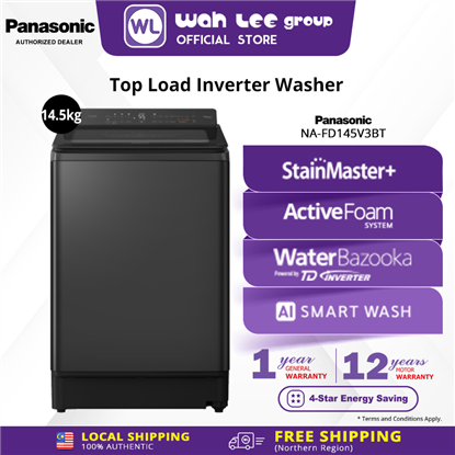 Picture of PANASONIC WASHER NA-FD145V3BT 14.5KG