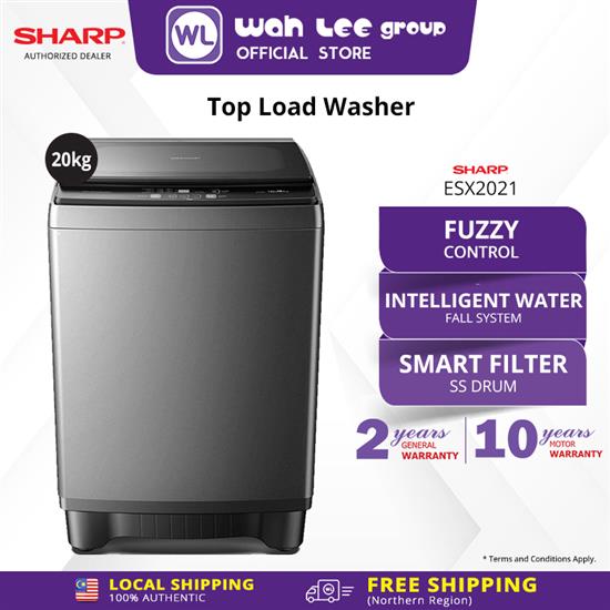 Picture of SHARP WASHER ESX2021 20KG