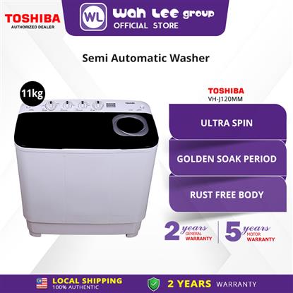 Picture of TOSHIBA SEMI WASHER VH-J120MM (11KG)