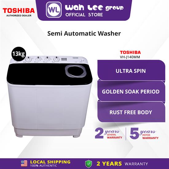 Picture of TOSHIBA SEMI WASHER VH-J140MM (13KG)