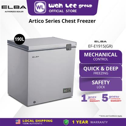 Picture of ELBA FREEZER EF-E1915(GR) 190 LITRE