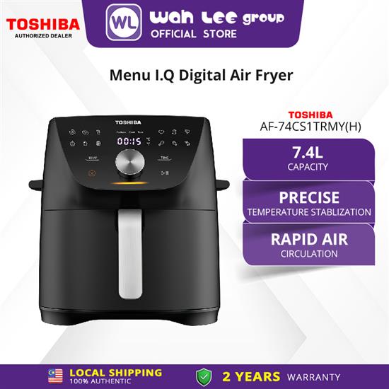 Picture of TOSHIBA AIR FRYER AF-74CS1TRMY(H) 7.4L DIGITAL BLACK