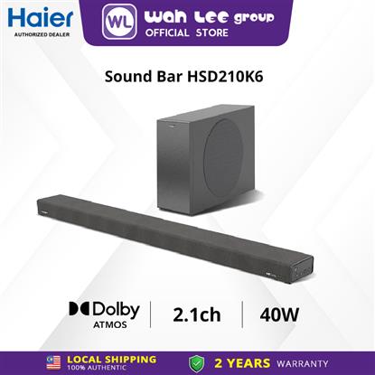 Picture of HAIER SOUND BAR WITH WOOFER HSD210K6