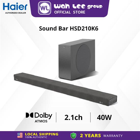 Picture of HAIER SOUND BAR WITH WOOFER HSD210K6