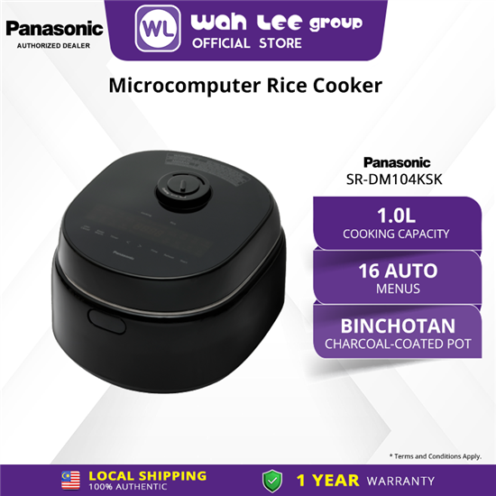 Picture of PANASONUC JAR RICE COOKER SR-DM104KSK