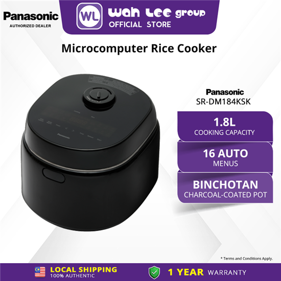 Picture of PANASONIC JAR RICE COOKER SR-DM184KSK