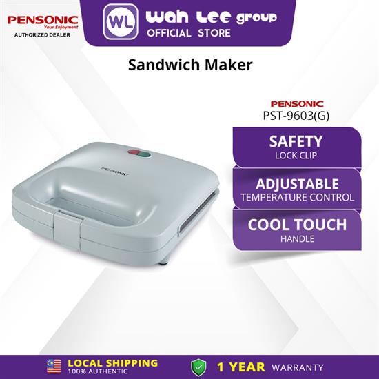 Picture of PENSONIC SANDWICH TOASTER PST-9603(G)