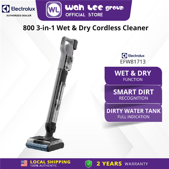 Picture of ELECTROLUX CORDLESS STICK VACUUM CLEANER EFW81713 21.6V (WET&DRY)