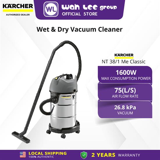 Picture of KARCHER 3 IN 1 VACUUM CLEANER NT 38/1 ME CLASSIC 1.428-531.0