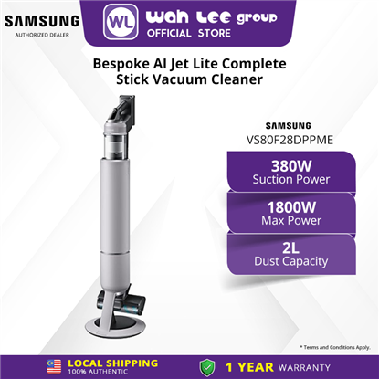 SAMSUNG AI JET LITE STICK VACUUM CLEANER VS80F28DPP/ME的图片