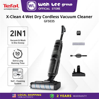 Picture of TEFAL STICK VACUUM CLEANER WITH MOP GF5035 X-CLEAN 4