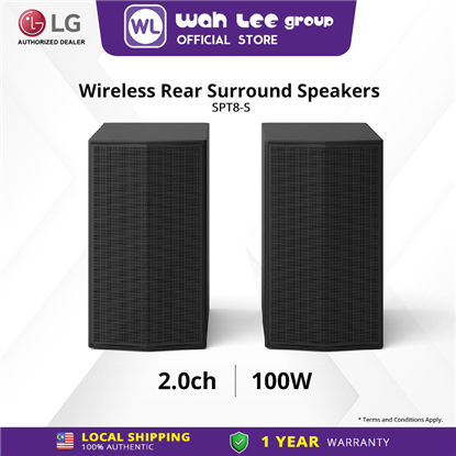 Picture of LG WIRELESS REAR SPEAKERS SPT8-S