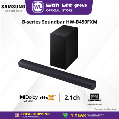 Picture of SAMSUNG ATMOS SOUND BAR HW-B450F/XM
