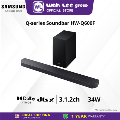 Picture of SAMSUNG ATMOS SOUND BAR HW-Q600F/XM