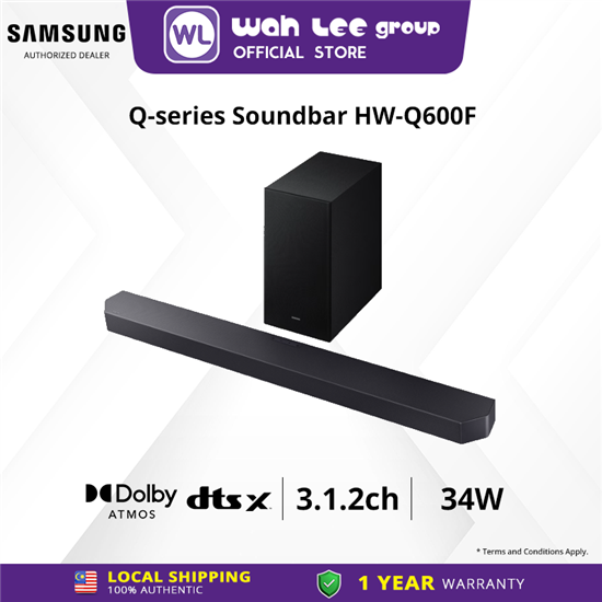 Picture of SAMSUNG ATMOS SOUND BAR HW-Q600F/XM