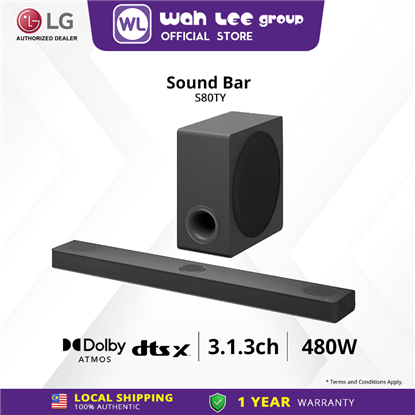 Picture of LG 3.1.3CH DOLBY ATMOS SOUND BAR S80TY.DMYSLLK