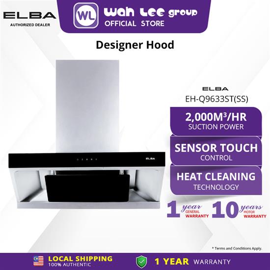 Picture of ELBA CHIMNEY HOOD EH-Q9633ST(SS)