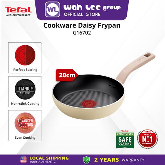 Picture of TEFAL COOKWARE DAISY FRYPAN 20CM G16702 (INDUCTION BASE)