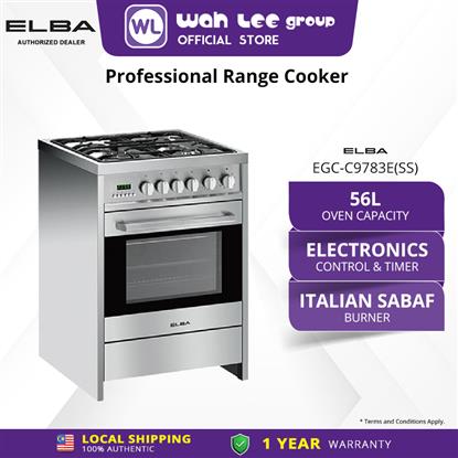 Picture of ELBA 60CM FREESTANDING GAS COOKER + ELECTRIC OVEN EPRC-A6456GE(SS) 