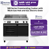 Picture of ELECTROLUX FREESTANDING GAS COOKER + ELECTRIC OVEN ECG-932W (WHITE)
