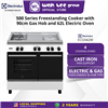 Picture of ELECTROLUX FREESTANDING GAS COOKER + ELECTRIC OVEN ECG-942W (WHITE)