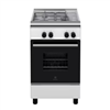 Picture of ELECTROLUX FREESTANDING GAS COOKER WITH GAS HOB + ELECTRIC OVEN ECG-530W (WHITE)