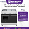 Picture of ELECTROLUX FREESTANDING GAS COOKER WITH GAS HOB + ELECTRIC OVEN ECG-940W (WHITE)