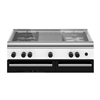 Picture of ELECTROLUX FREESTANDING GAS COOKER WITH GAS HOB + ELECTRIC OVEN ECG-940W (WHITE)
