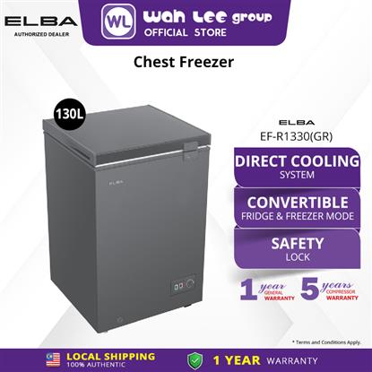 ELBA 130L FREEZER EF-R1330(GR) 的图片