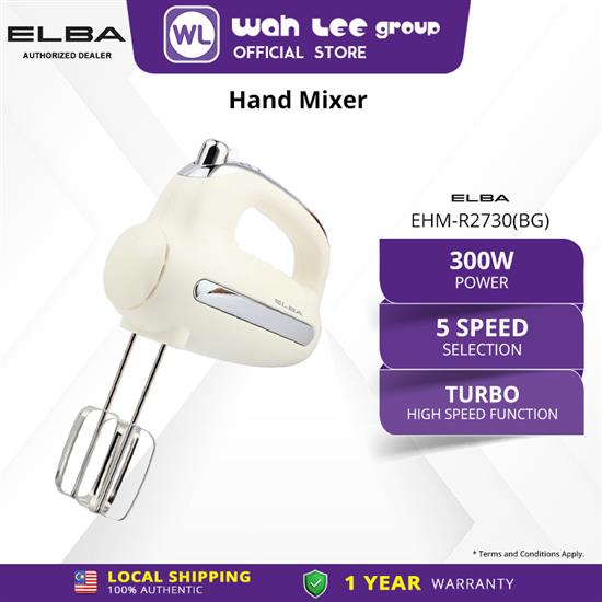 Picture of ELBA HAND MIXER EHM-R2730(BG)