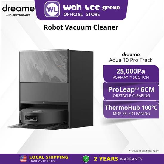 Picture of DREAME ROBOT VACUUM CLEANER AQUA 10 PRO TRACK 