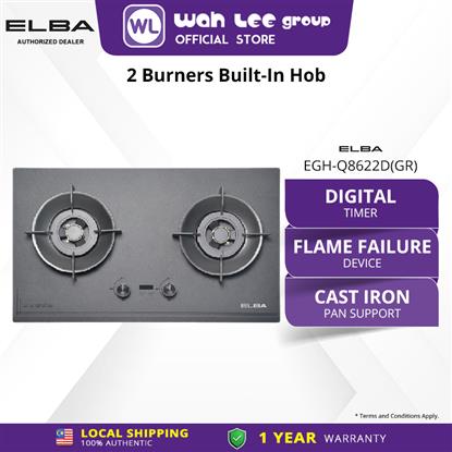 Picture of ELBA APHANITE BUILT-IN GAS HOB EGHQ8622D(GR)