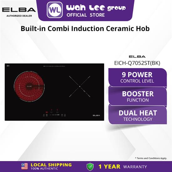 Picture of ELBA INDUCTION CERAMIC COOKER EICHQ7052ST(BK)
