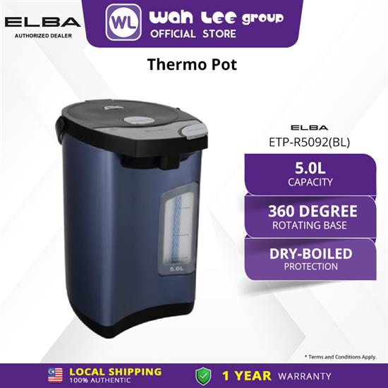 Picture of ELBA 5L THERMO POT ETP-R5092(BL) 