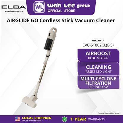 Picture of ELBA AIRGLIDE GO CORDLESS STICK VACUUM CLEANER EVC-S1802CL(BG)