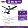 Picture of RUBINE CEILING FAN ACF-AVENS42/56-5BL-MB/MW (LED)