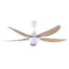 Picture of ALPHA CEILING FAN AX80/5B 56 (DC MOTOR) (MAPLE/MATT WHITE)