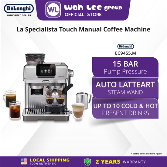Picture of DELONGHI COFFEE MACHINE LA SPECIALISTA TOUCH EC9455.M