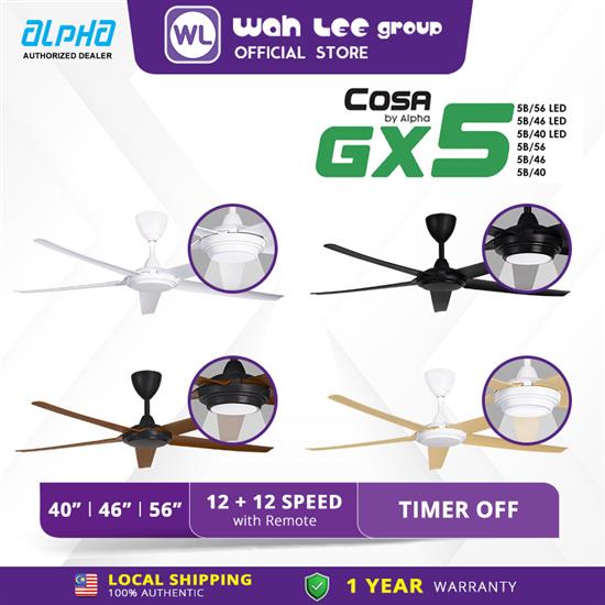 Picture of ALPHA COSA CEILING FAN GX5 (40" , 46" , 56")